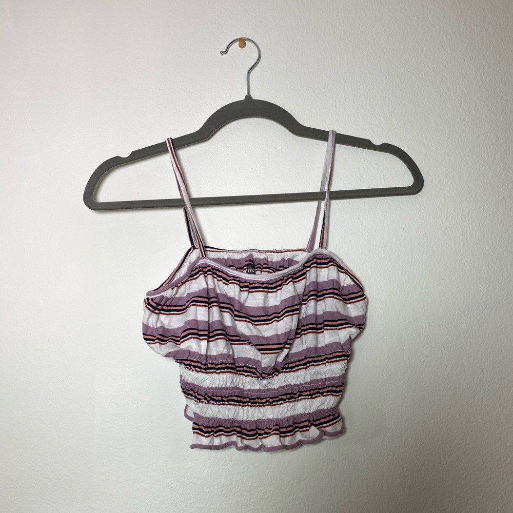 PacSun stripped crop top